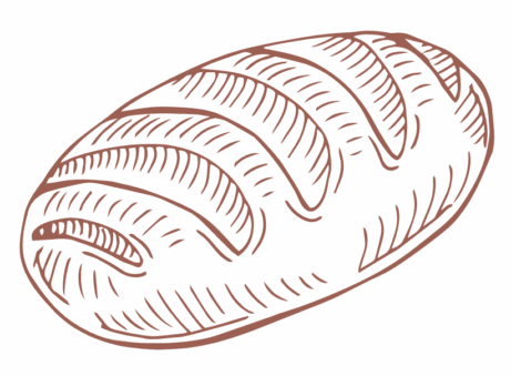 grafika chleba